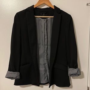 H&M Black Blazer Size 12